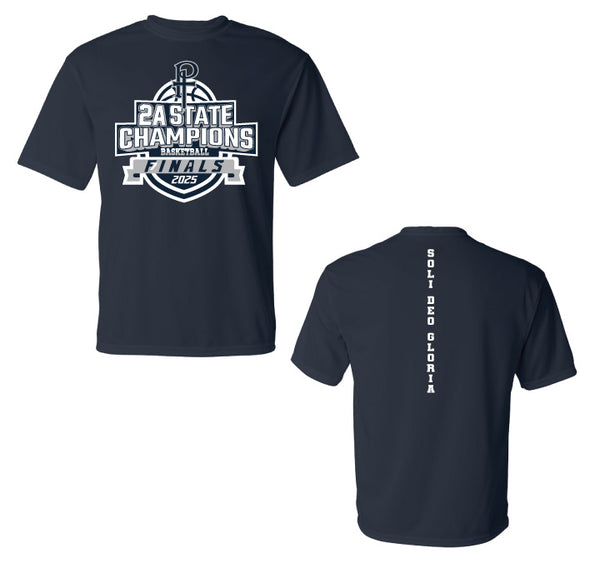 PCS Hoops State Champs 2025 Short Sleeve Performance Tee