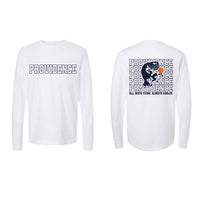 Boys Basketball Long Sleeve Tee Adult