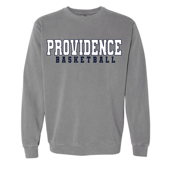 Boys Basketball Comfort Color Crewneck Sweatshirt