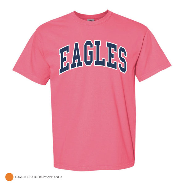 Eagles Arch Comfort Colors Adult Short Sleeve Tee