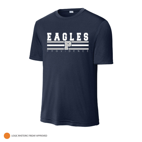 Eagles Block P Short Sleeve Performance Tee