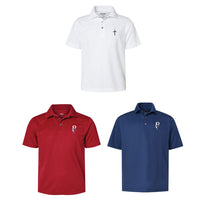 Youth P & Cross Performance Pique Polo